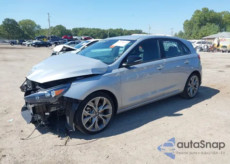 2020 Hyundai Elantra Gt N Line из США, поврежденный, VIN KMHH55LC4LU143744